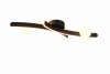 Lampa sufitowa plafon LED czarny falista listwa z kulami zmiana barwy światła uniwersalny NAPOLI 637910232 Trio